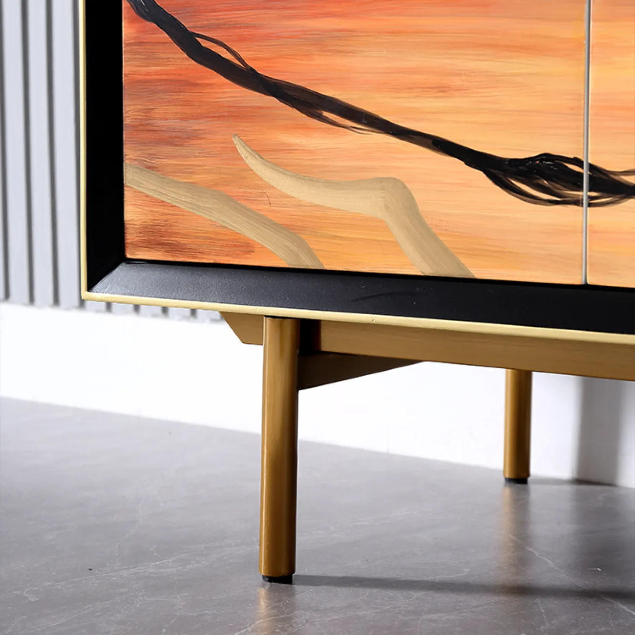 Художественный комод Wanse из дерева KD39040-32