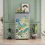 Роскошный комод в стиле ваби-саби Wanse из сосны и мрамора KD39044-32