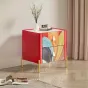 Яркая прикроватная тумбочка Wanse из дерева TB39047-32