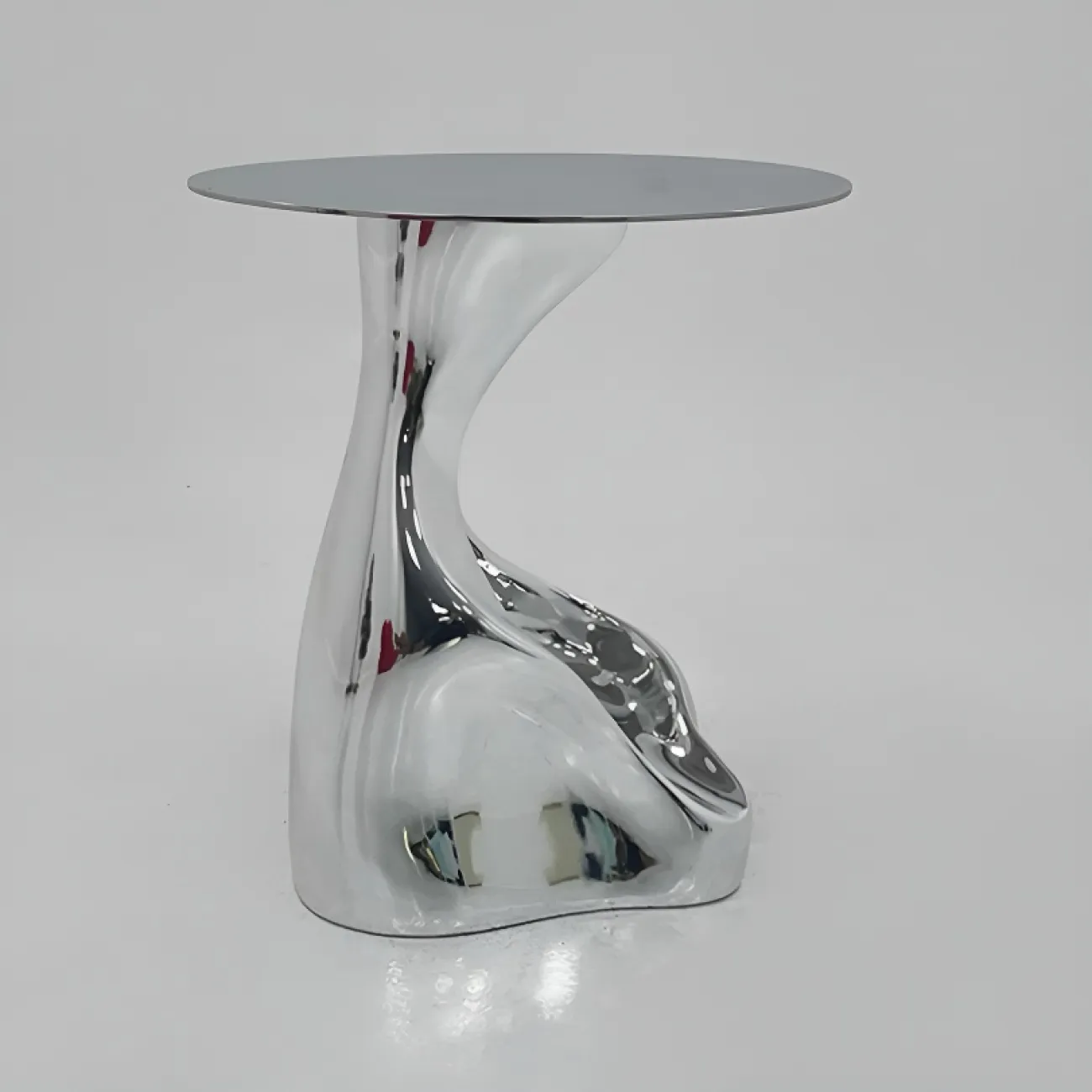 Дизайнерский журнальный столик MSFN со столешницей из дерева и мрамора JS39057-32