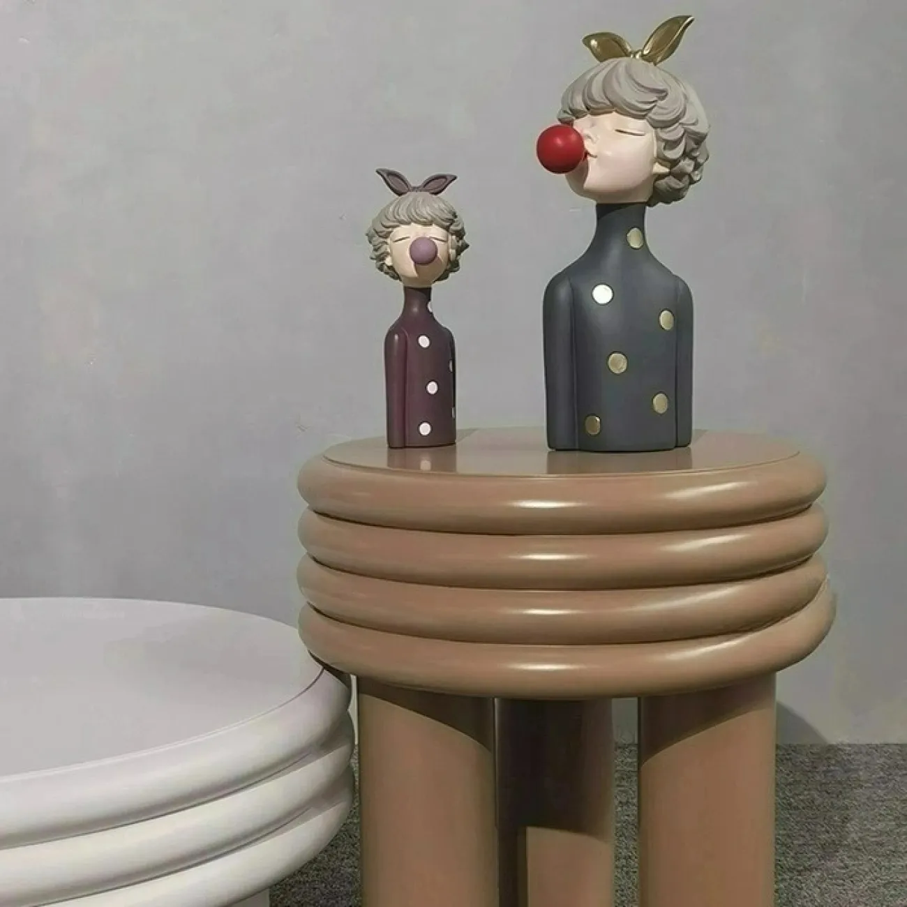 Дизайнерский журнальный столик MSFN со столешницей из дерева JS39061-32