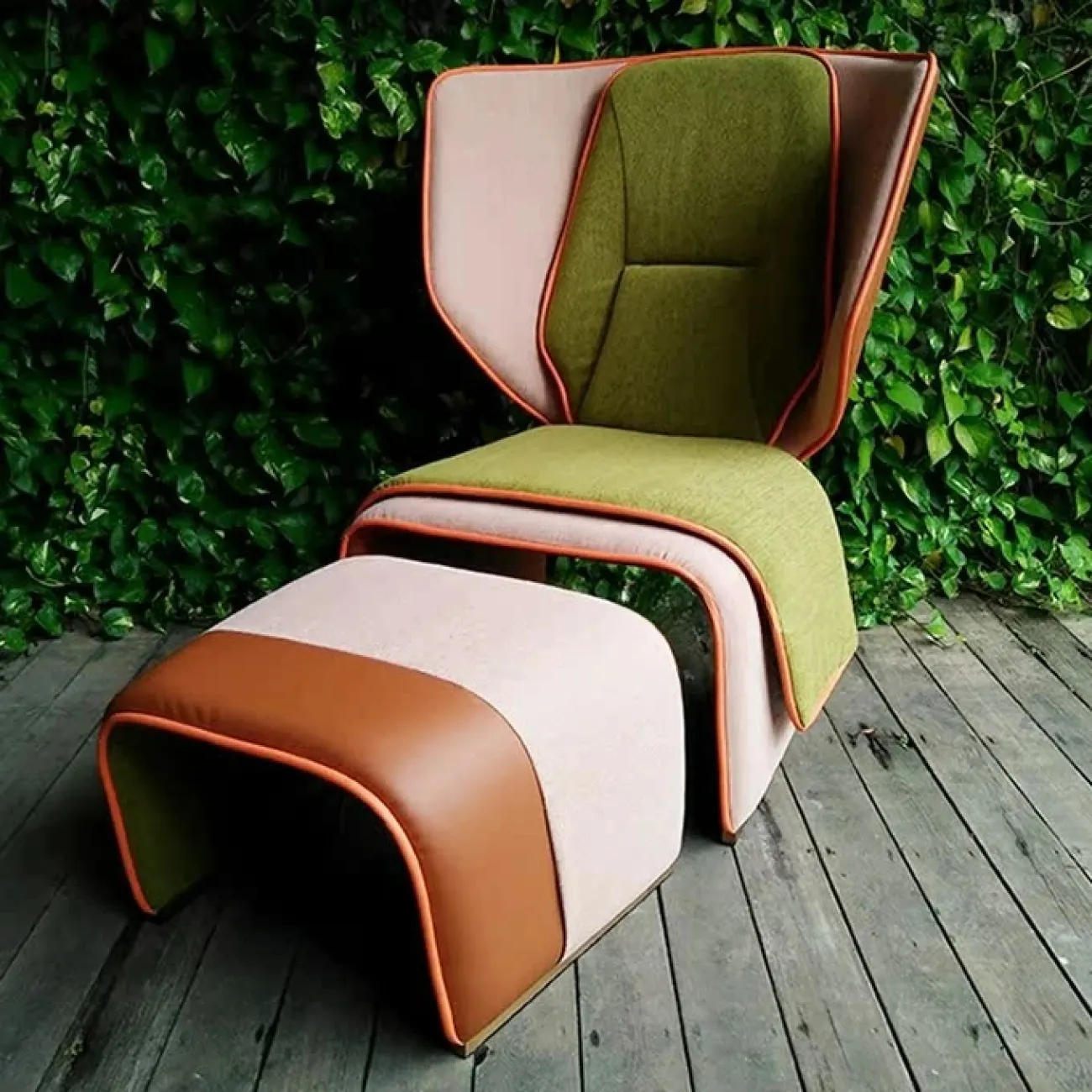 Современное кресло MSFN из дерева KR39066-32