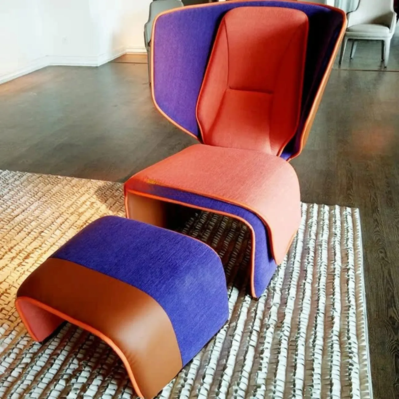 Современное кресло MSFN из дерева KR39066-32