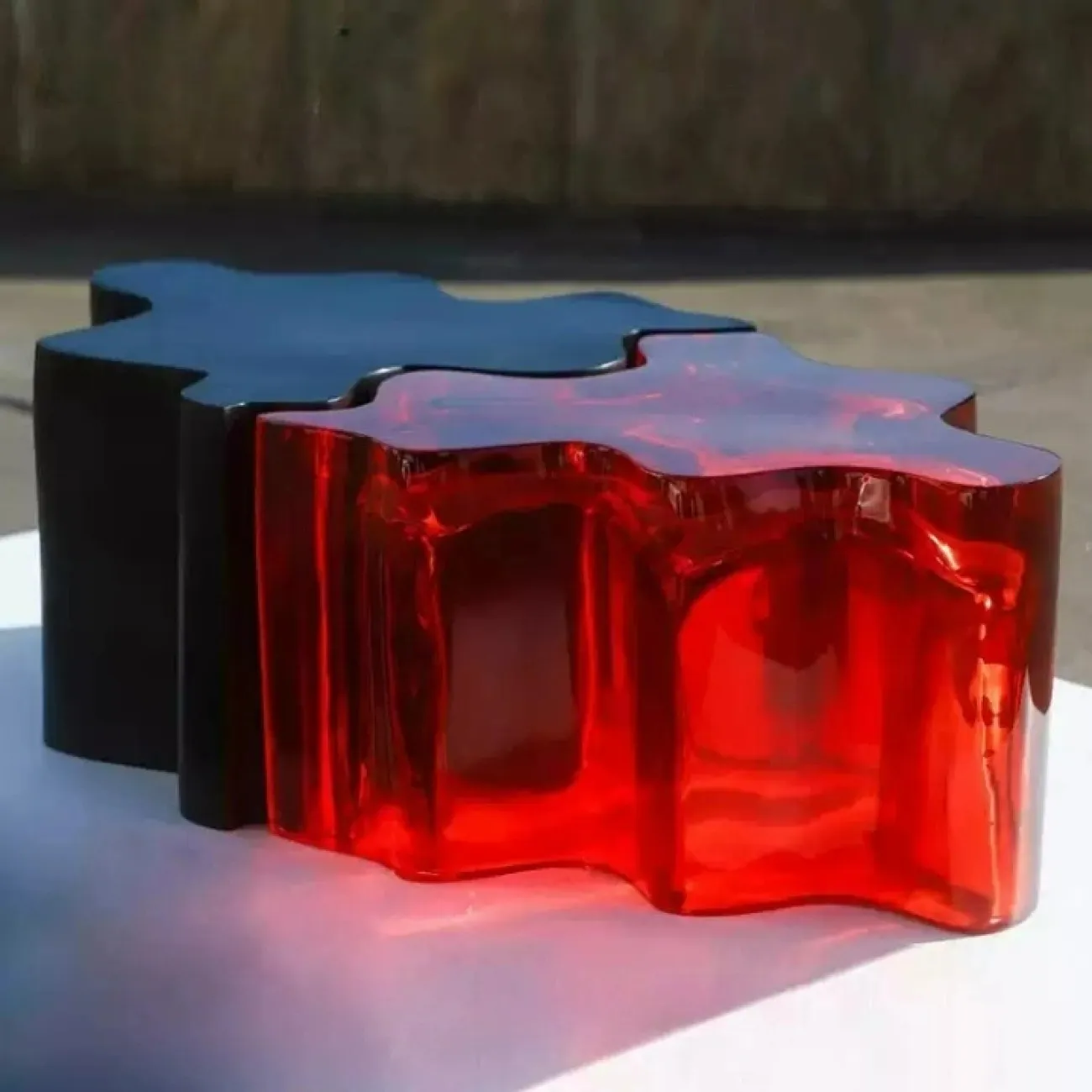 Дизайнерский журнальный столик MSFN из пластмассы JS39071-32