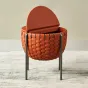 Оригинальный журнальный столик CJ Originality из седельной кожи JS39073-32