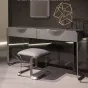 Элегантный туалетный столик CJ Originality от LaLume из дерева и стали TS39075-32