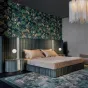 Роскошная прикроватная тумба "Леонардо" CJ Originality из дерева и мрамора PT39081-32