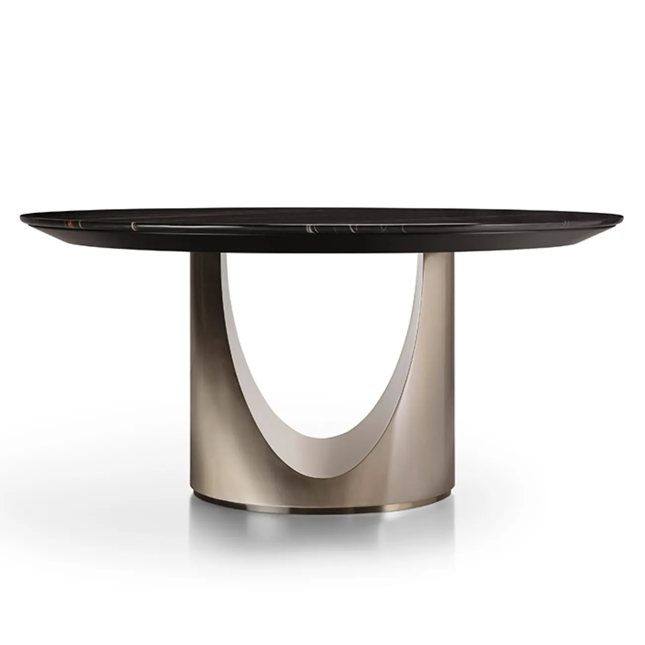 Стильный обеденный стол CJ Originality от LaLume со столешницей из мрамора OS39086-32