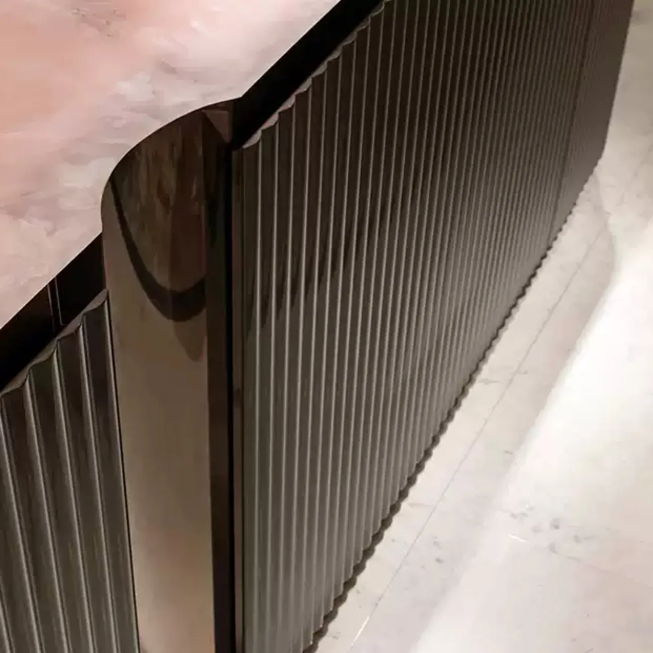 Элегантный буфет CJ Originality с мраморной столешницей BF39092-32