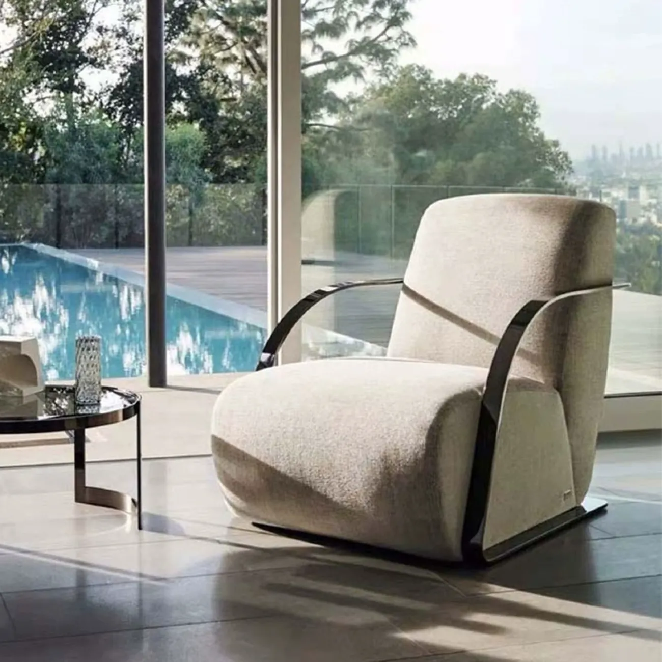 Удобное кресло CJ Originality от LaLume из дерева KR39101-32