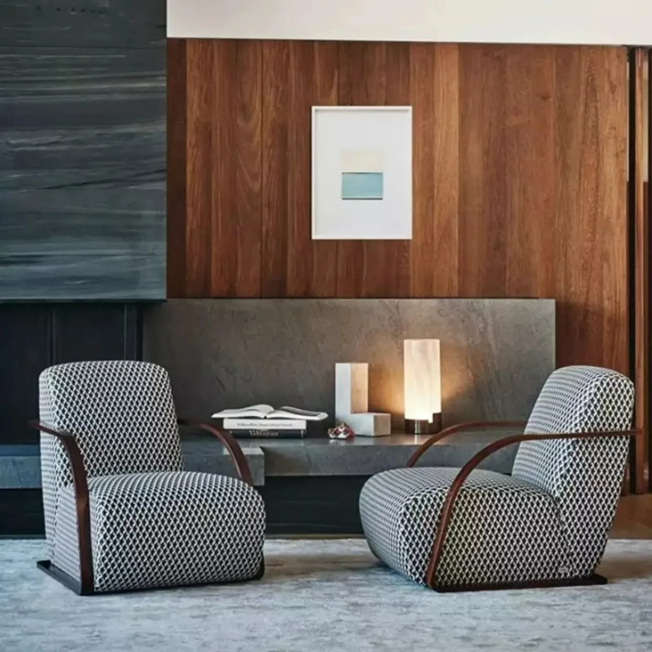 Удобное кресло CJ Originality от LaLume из дерева KR39101-32