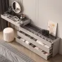 Роскошный туалетный столик Yuhao с подсветкой и стеклянной столешницей TS39109-32