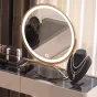 Роскошный туалетный столик Yuhao с подсветкой и стеклянной столешницей TS39109-32
