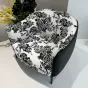 Стильное кресло Yuhao от LaLume из дерева и льна KR39120-32