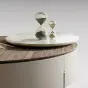 Элегантный журнальный столик Yuhao из дерева и мрамора JS39129-32