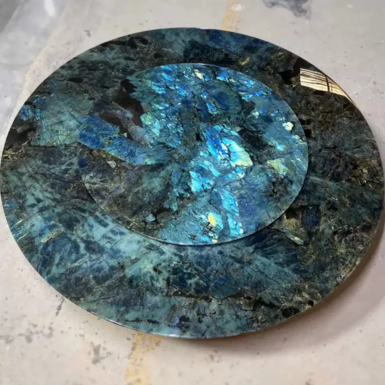 Роскошный обеденный стол AOSAI из мрамора OS39142-32