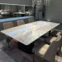 Роскошный обеденный стол AOSAI из мрамора OS39145-32