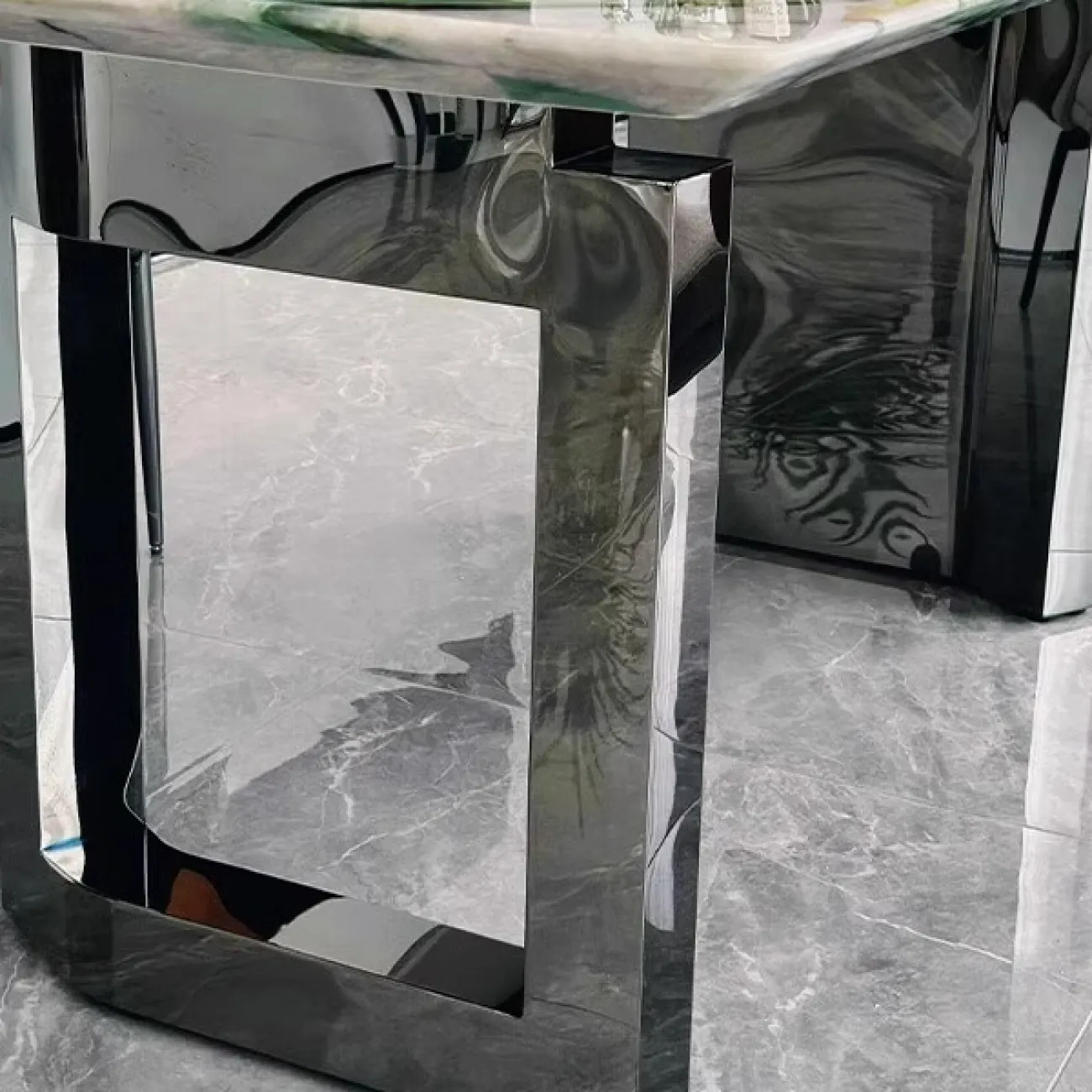 Роскошный обеденный стол AOSAI из мрамора OS39146-32 Роскошный обеденный стол AOSAI из мрамора OS39146-32