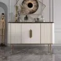 Современный комод Linko из дерева и мрамора KD39150-32