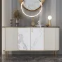 Современный комод Linko из дерева и мрамора KD39150-32