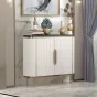 Современный комод Linko из дерева и мрамора KD39150-32