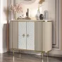 Современный комод Linko из дерева и мрамора KD39150-32