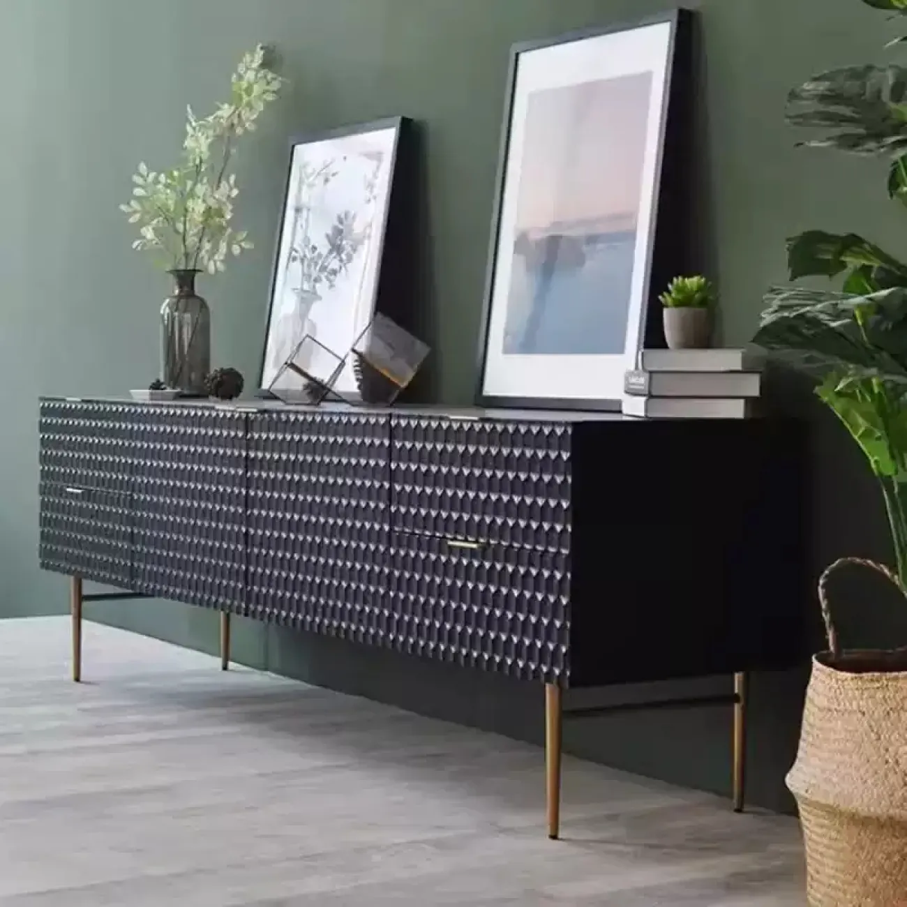 Современная тумба под телевизор Linko из берёзы TB39151-32