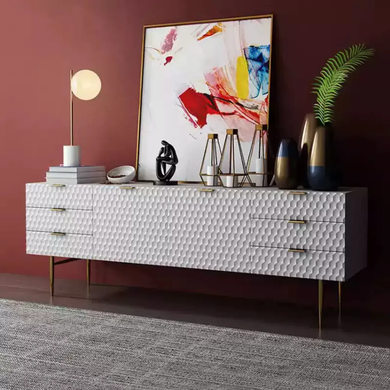 Современная тумба под телевизор Linko из берёзы TB39151-32