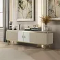 Элегантная тумба под телевизор Linko с мраморной столешницей TB39152-32