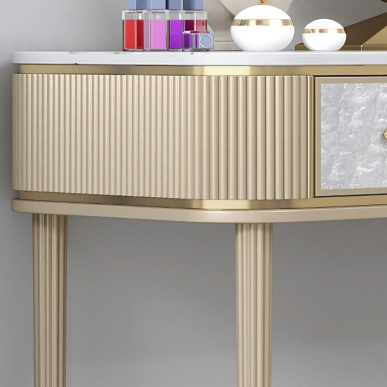 Элегантный туалетный столик Linko с зеркалом TS39157-32