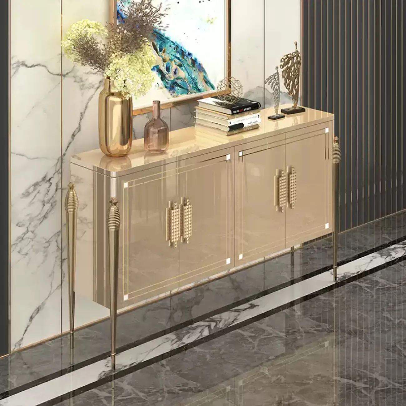 Современный комод Linko из дерева KD39158-32 Современный комод Linko из дерева KD39158-32