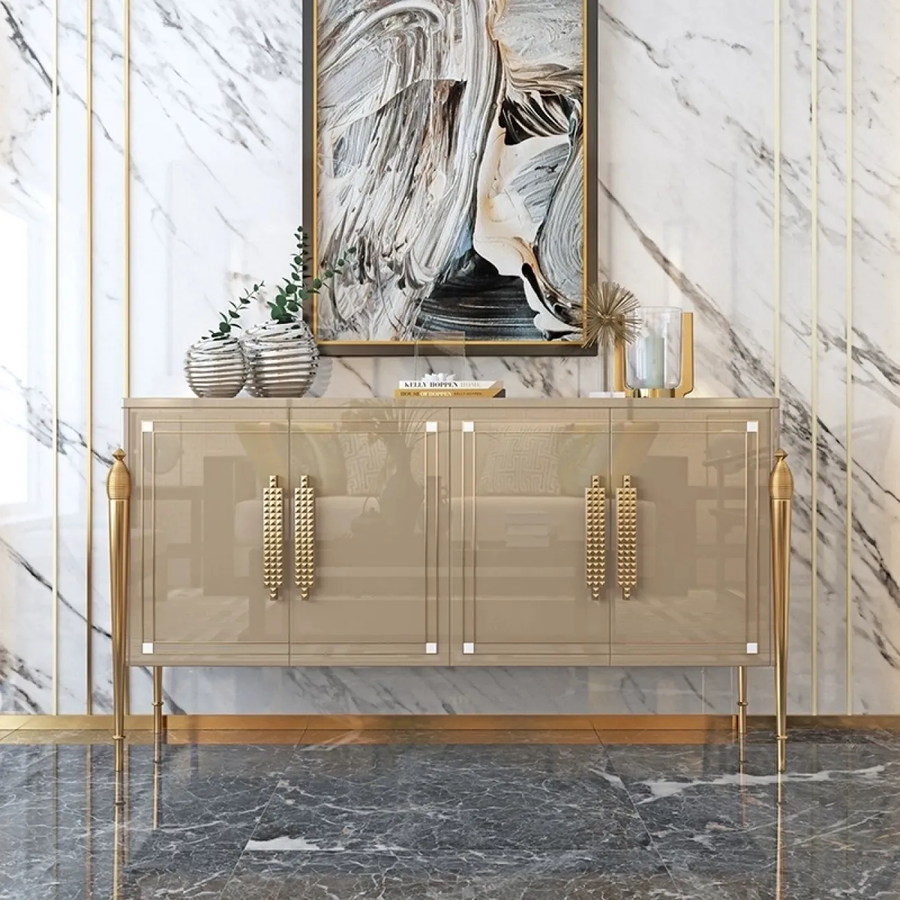 Современный комод Linko из дерева KD39158-32 Современный комод Linko из дерева KD39158-32