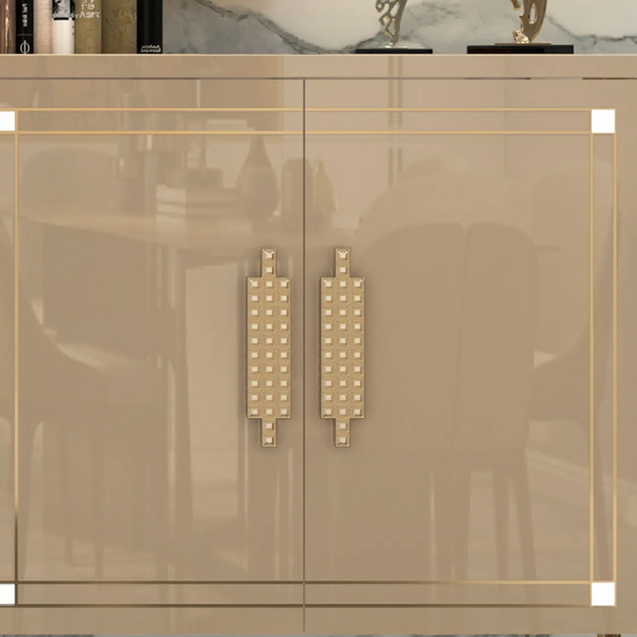 Современный комод Linko из дерева KD39158-32