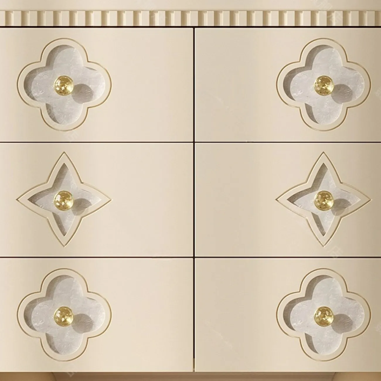 Элегантный комод Linko из дерева KD39159-32