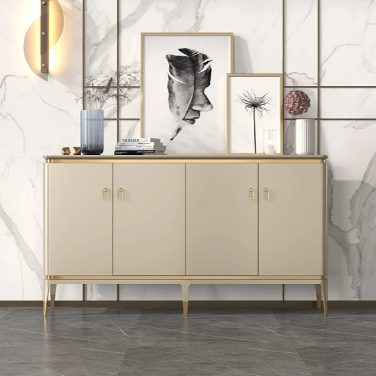 Элегантный комод Linko из дерева KD39160-32