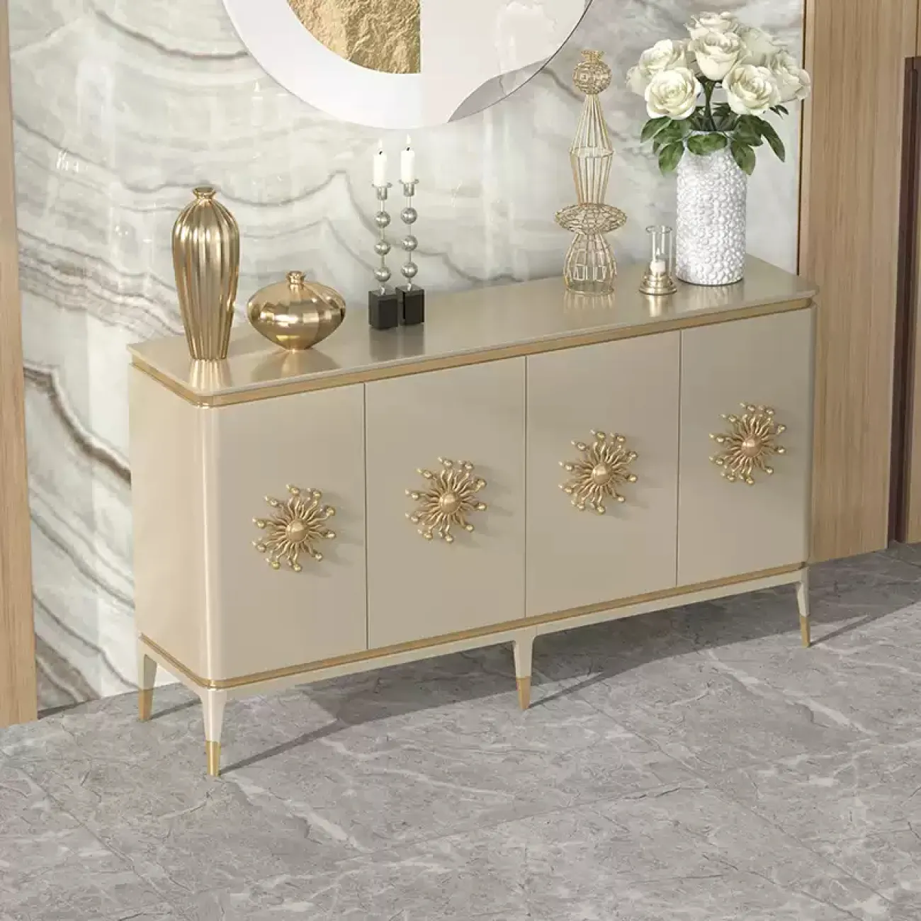 Элегантный комод Linko из дерева KD39160-32 Элегантный комод Linko из дерева KD39160-32