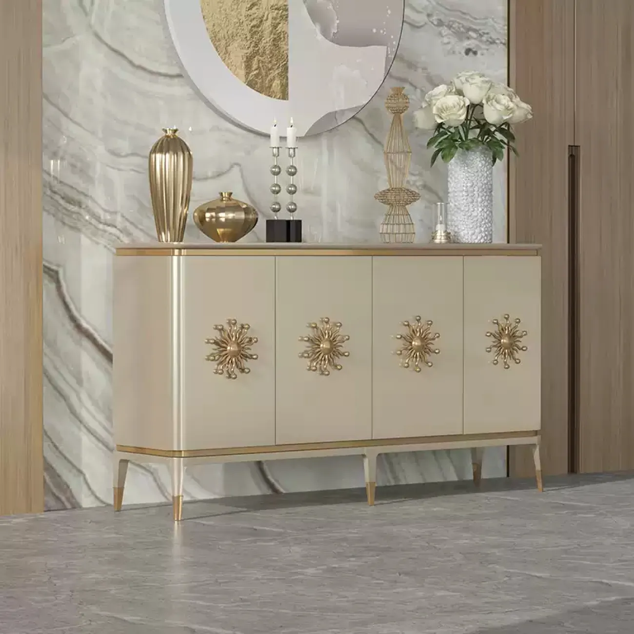 Элегантный комод Linko из дерева KD39160-32 Элегантный комод Linko из дерева KD39160-32