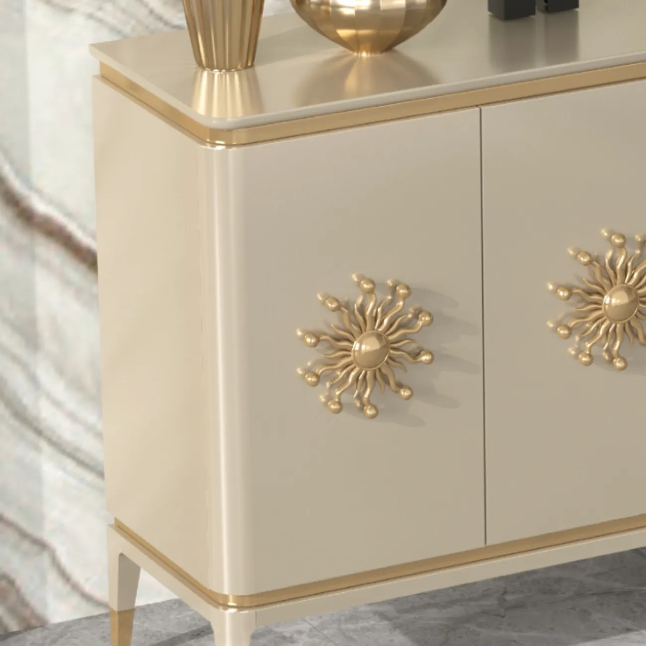 Элегантный комод Linko из дерева KD39160-32
