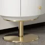 Элегантный туалетный столик Linko с зеркалом и мраморной столешницей TS39170-32