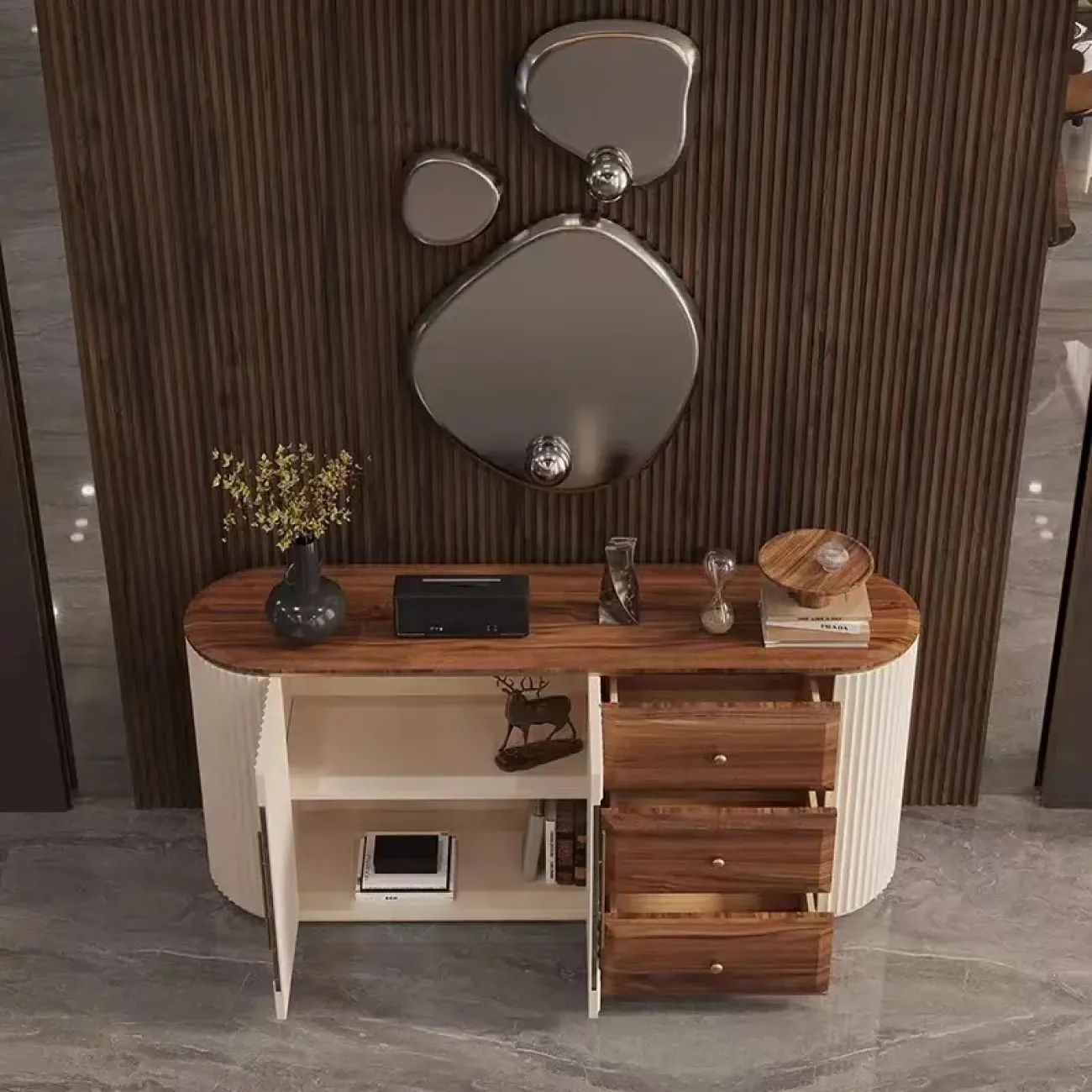 Роскошный сервант Milio от Linko из дерева SV39173-32 Роскошный сервант Milio от Linko из дерева SV39173-32