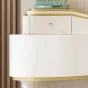 Элегантный туалетный столик Linko с зеркалом и табуретом TS39176-32