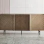 Элегантный комод Linko с мраморной столешницей KD39177-32