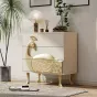 Роскошный комод "Павлин" Linko из дерева KD39179-32