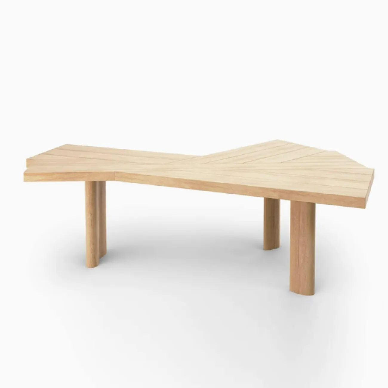 Удобный письменный стол Degas из разных видов дерева PS39181-32