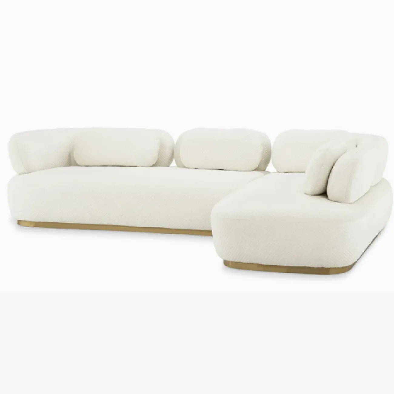 Уютный диван Degas от LaLume разной формы и обивки DV39191-32