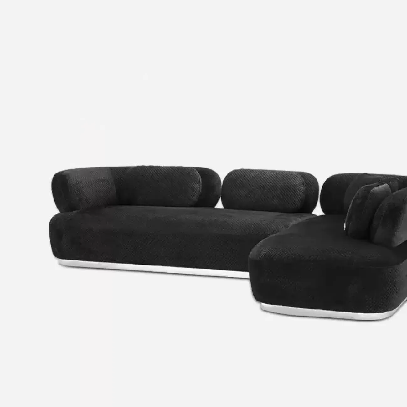 Уютный диван Degas от LaLume разной формы и обивки DV39191-32