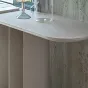 Элегантный пристенный столик Degas от LaLume с мраморной или деревянной столешницей PS39195-32