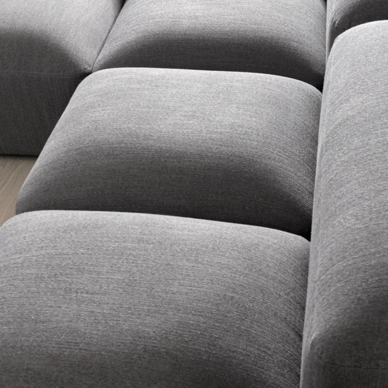 Дизайнерский угловой диван Degas от LaLume из льна DV39196-32