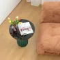 Стильный журнальный столик Simplylife с витражным стеклом JS39202-32