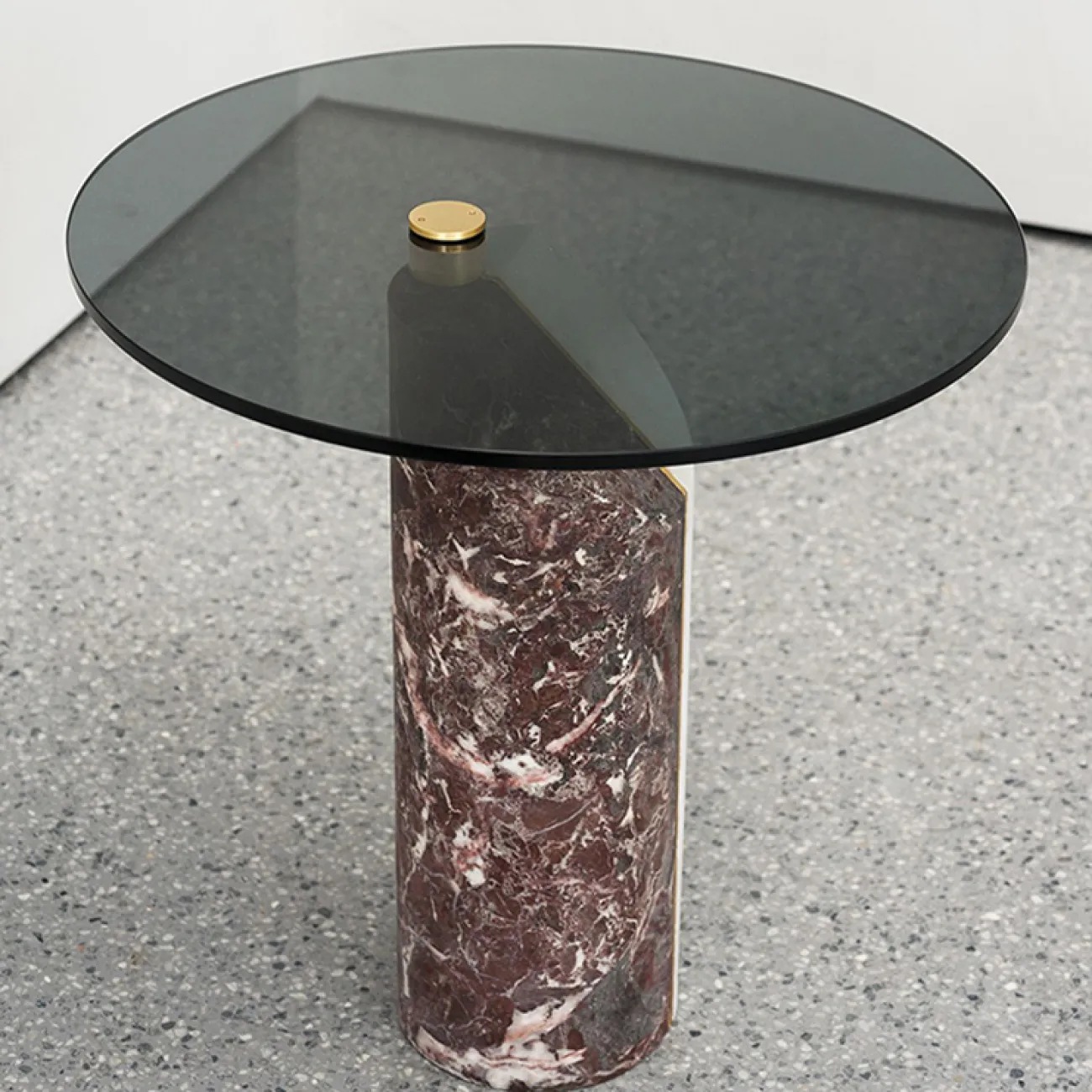 Стильные журнальные столики  Simplylife из мрамора и стекла JS39203-32